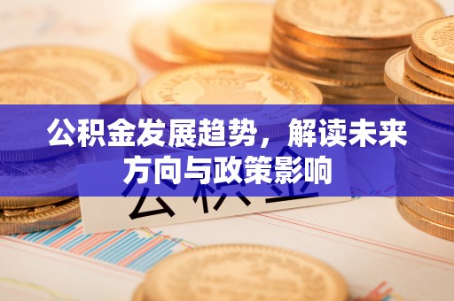 迭部公积金发展趋势，解读未来方向与政策影响