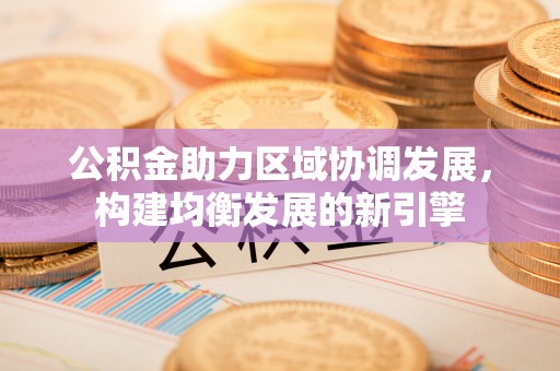 迭部公积金助力区域协调发展，构建均衡发展的新引擎