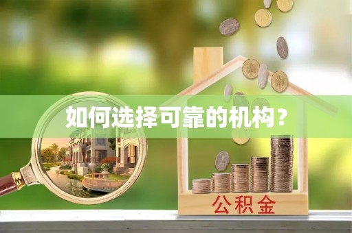 迭部如何选择可靠的机构？