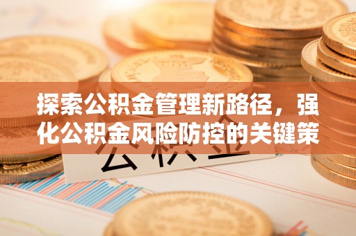 迭部探索公积金管理新路径，强化公积金风险防控的关键策略