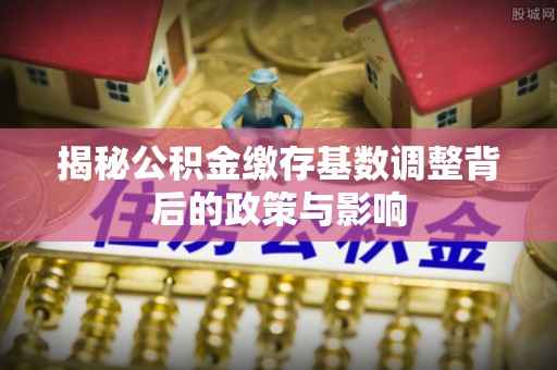 迭部揭秘公积金缴存基数调整背后的政策与影响
