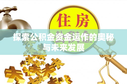 迭部探索公积金资金运作的奥秘与未来发展