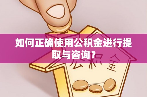 迭部如何正确使用公积金进行提取与咨询？