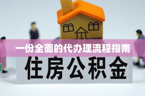 迭部一份全面的代办理流程指南